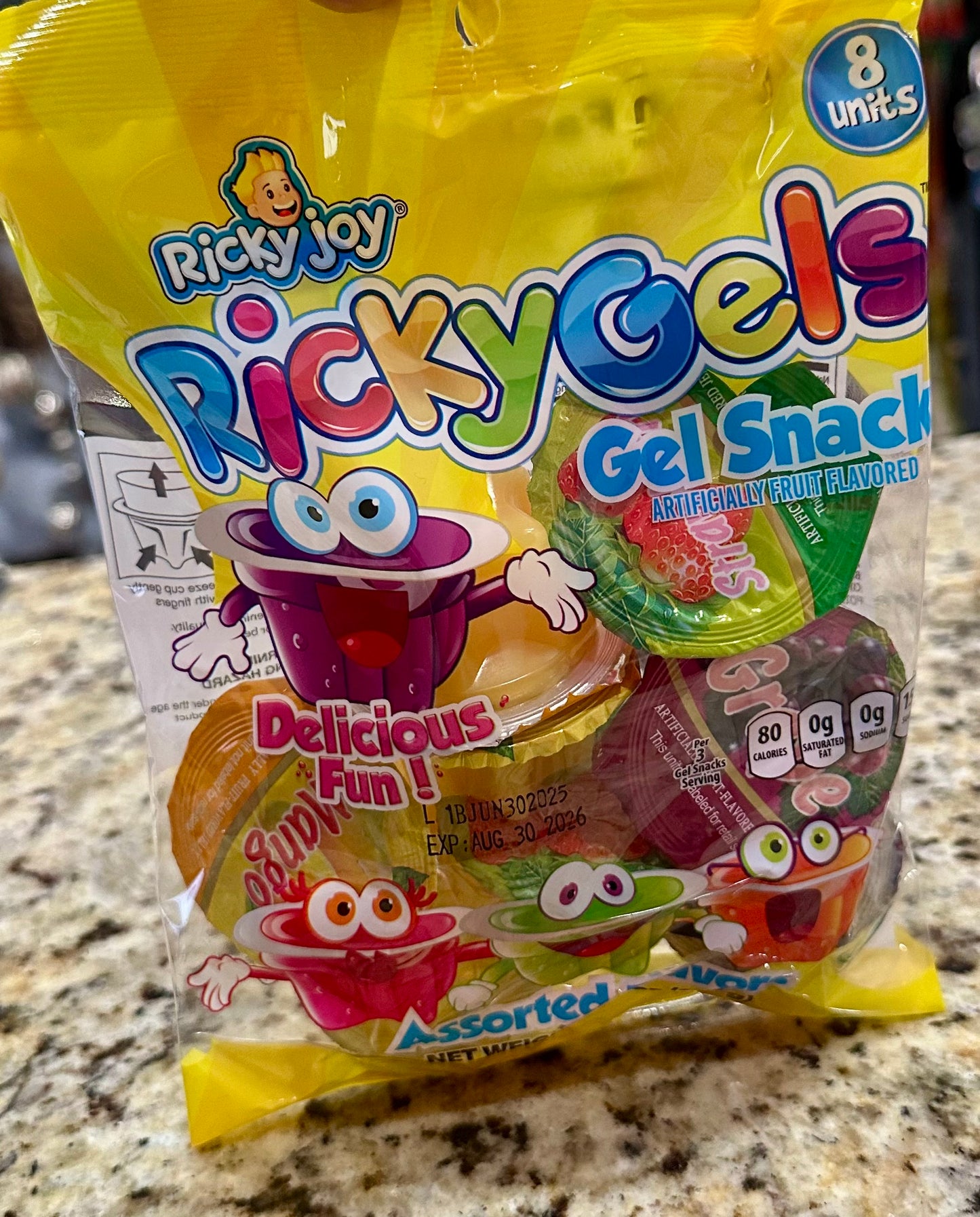 RICKY GELS GELATINAS