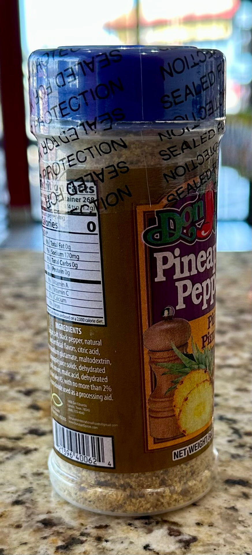 DON JUAN SAZONADOR PIÑA Y PIMIENTA CHICO