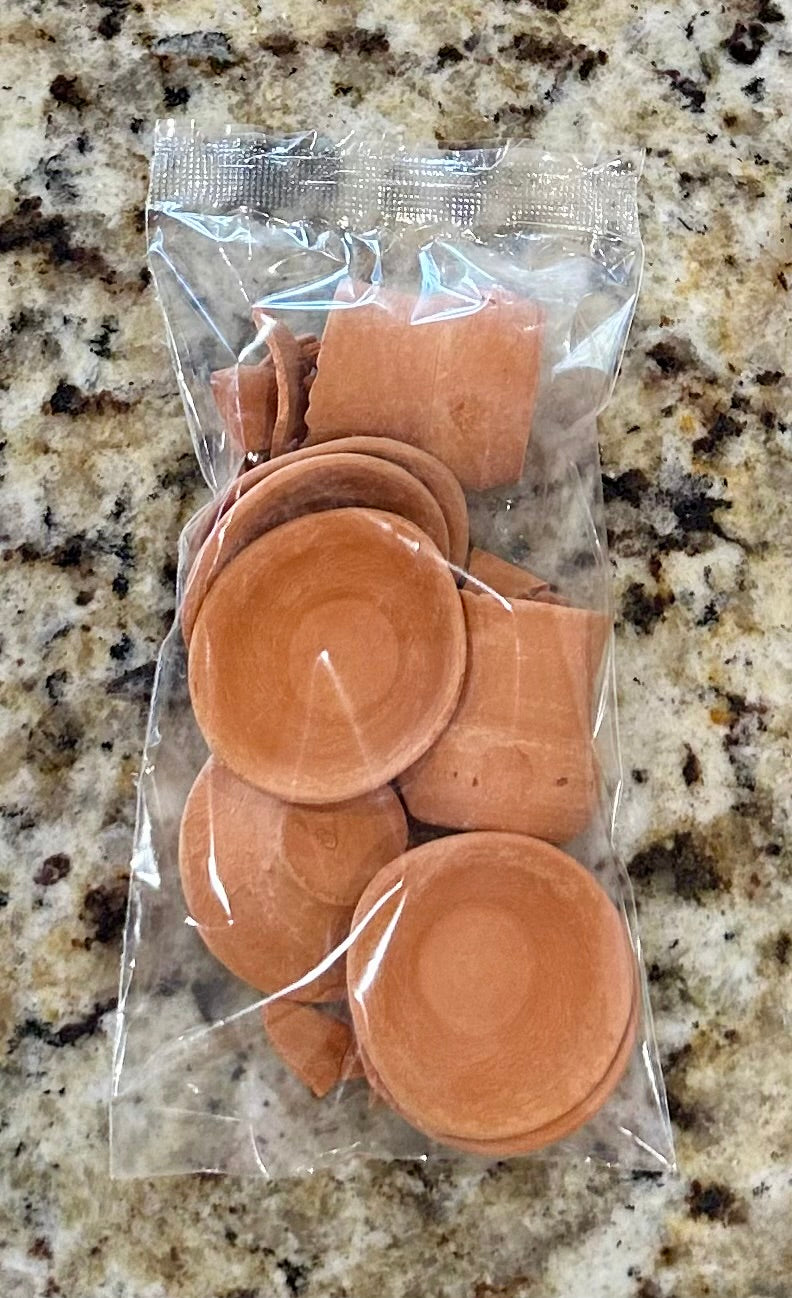 BOLSITA DE BARRO COMESTIBLE DELGADO