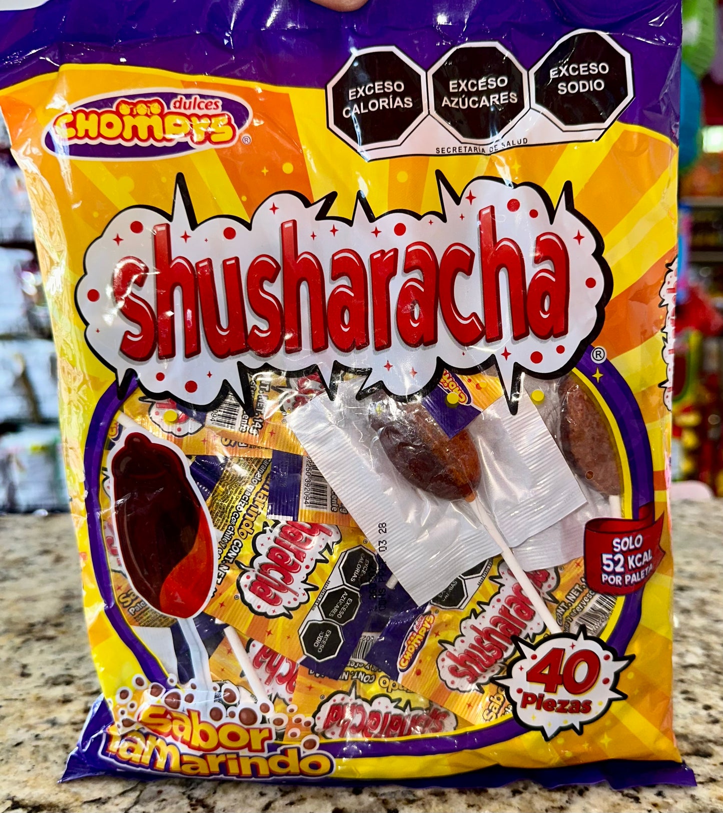 SHUSHARACHA PALETAS DE (CUCARACHA)