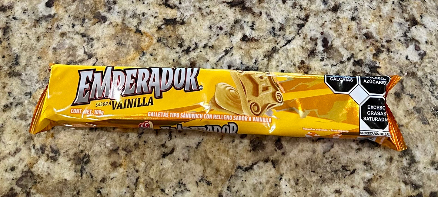 EMPERADOR SABOR VAINILLA GALLETA