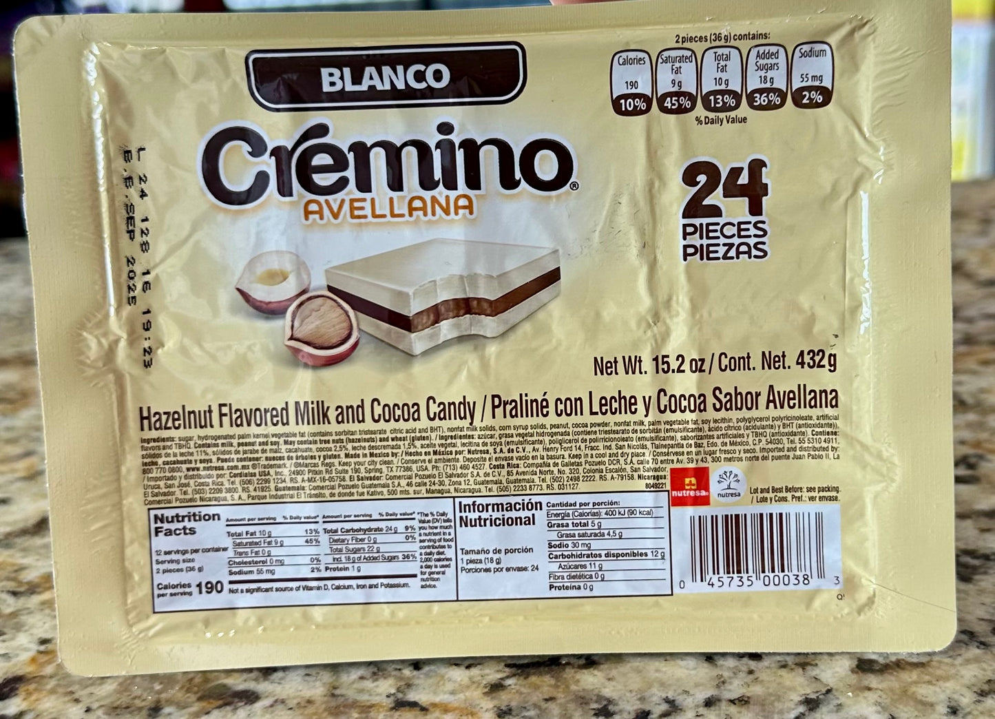 CREMINO BLANCO DISPLAY