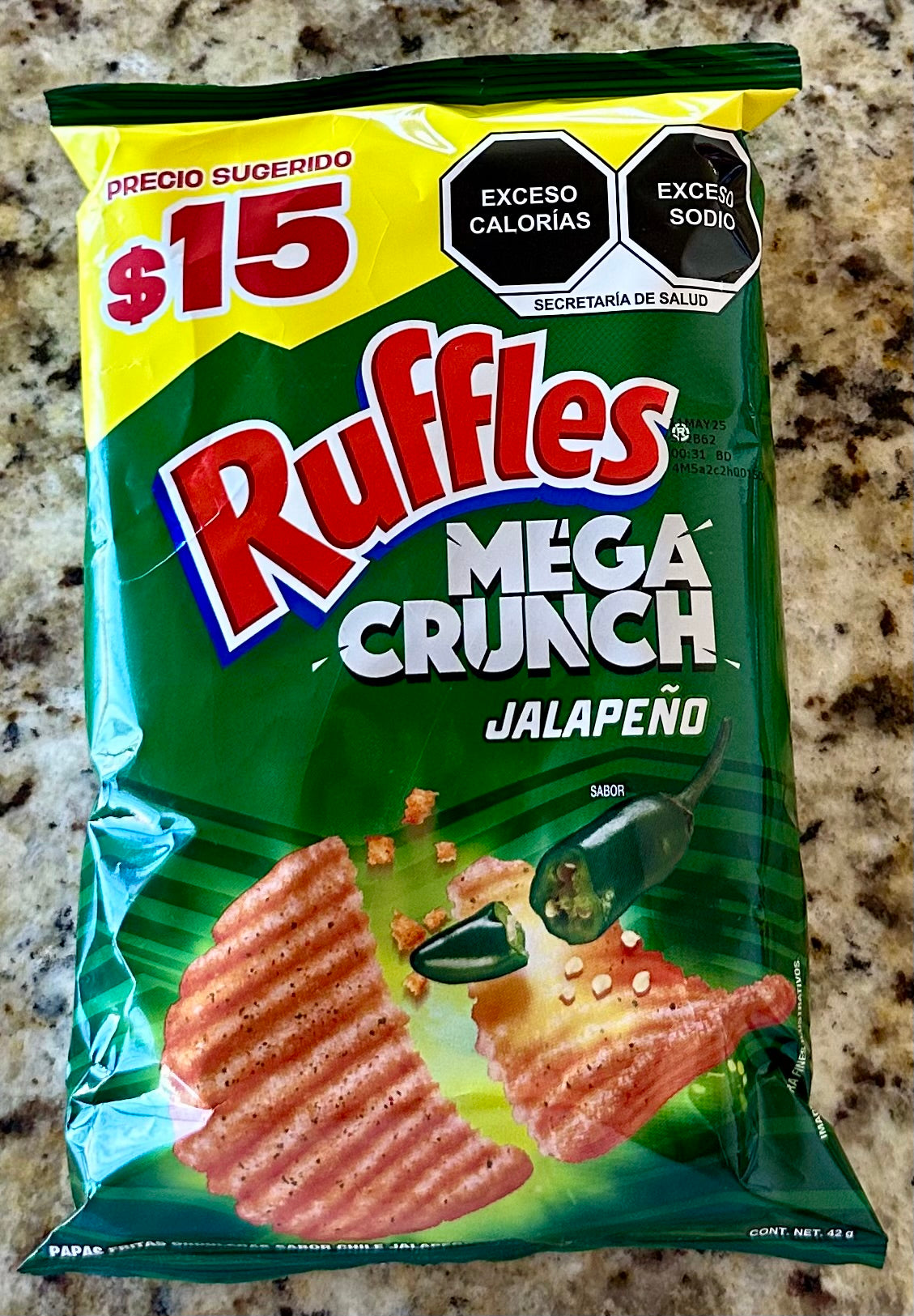 Ruffles MEGA CRUNCH JALAPEÑO