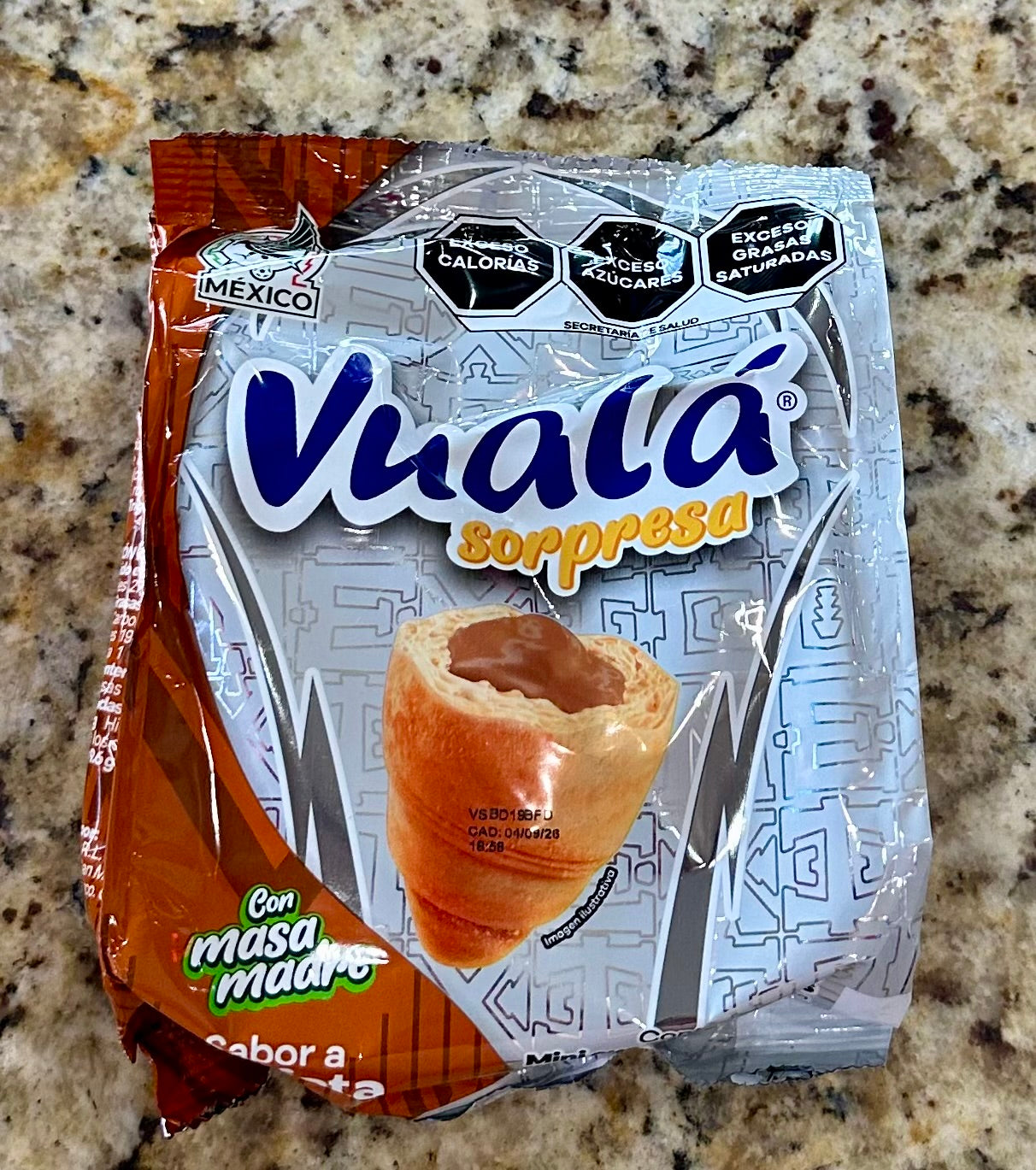 VUALA SORPRESA SABOR CAJETA