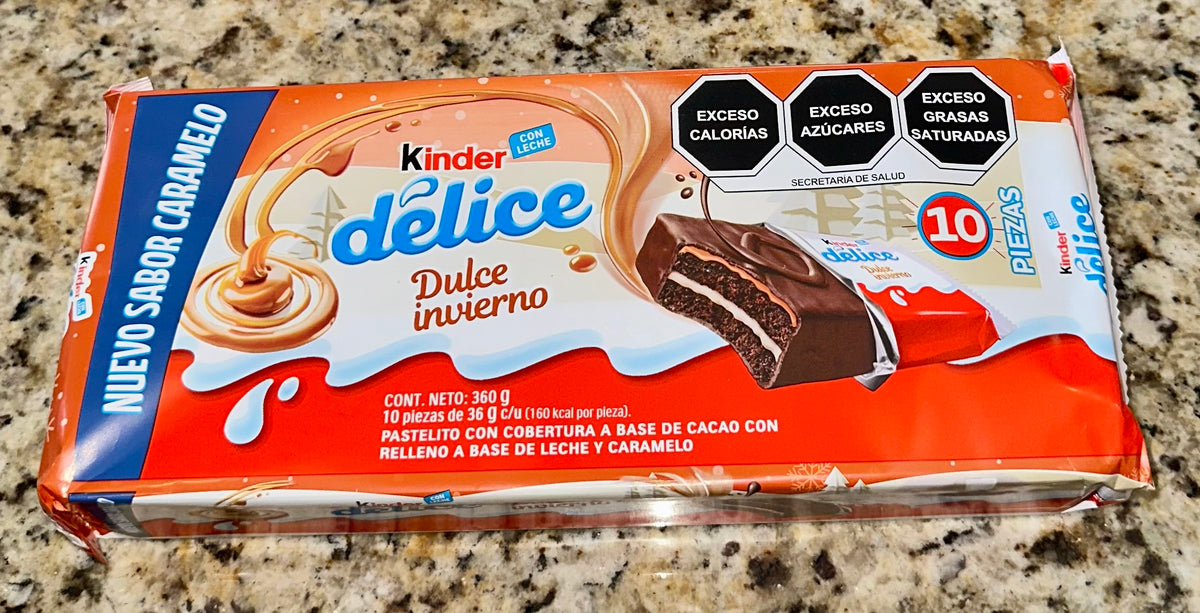KINDER DELICE SABOR CARAMELO