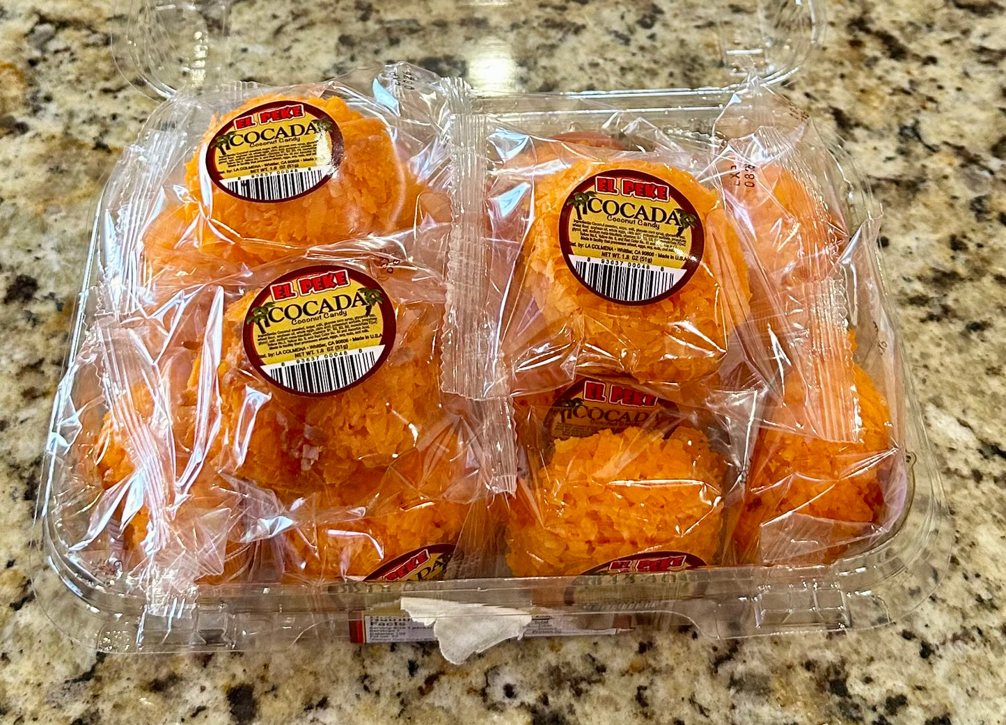 COCADA AMARILLA ESTUCHE