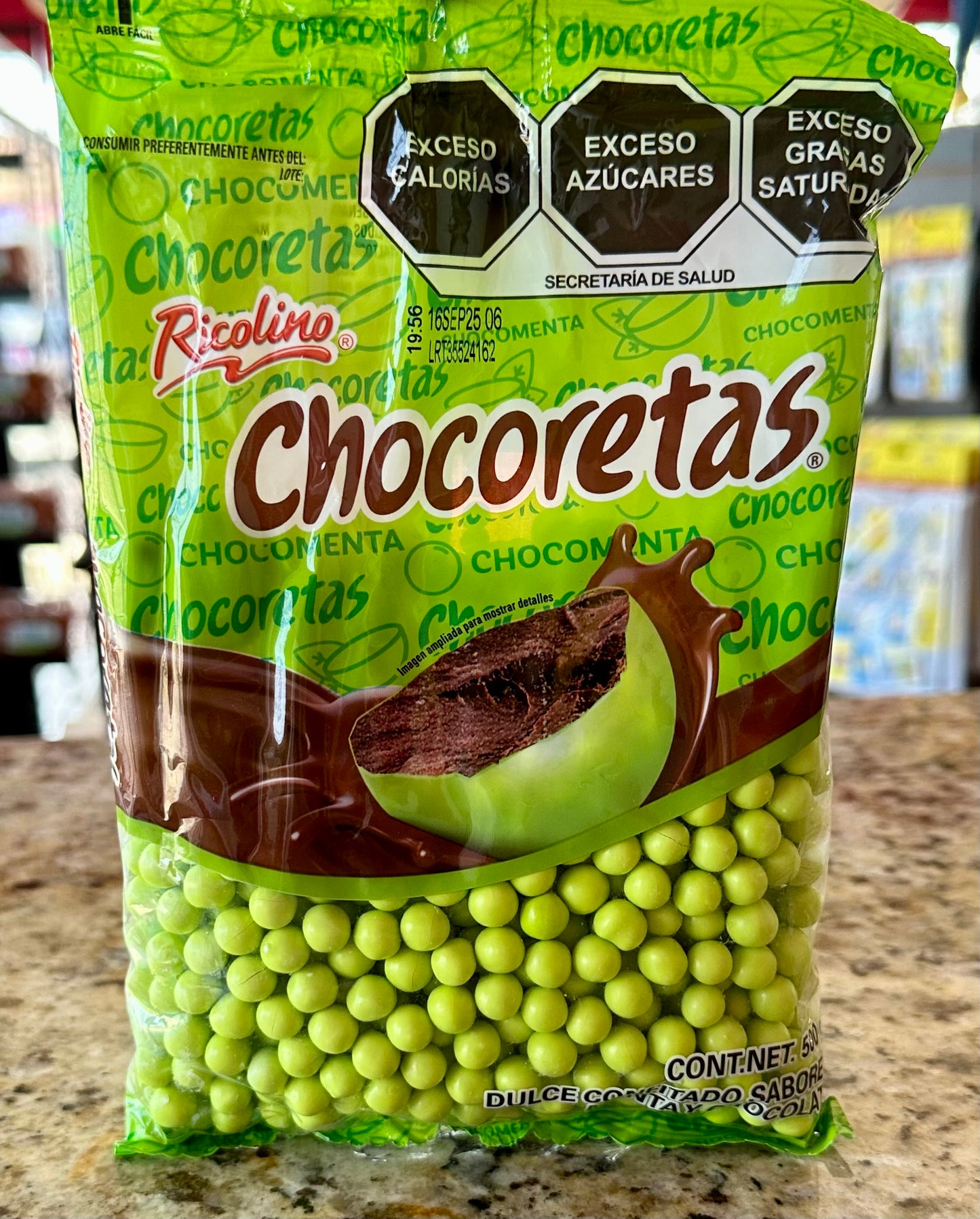 CHOCORETAS A GRANEL 1/2 KG