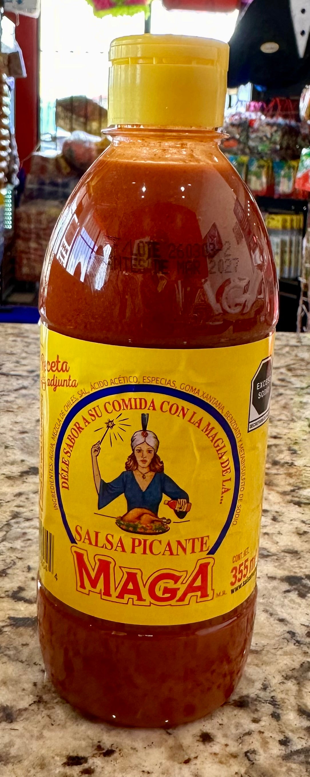 SALSA PICANTE MAGA 355 ML