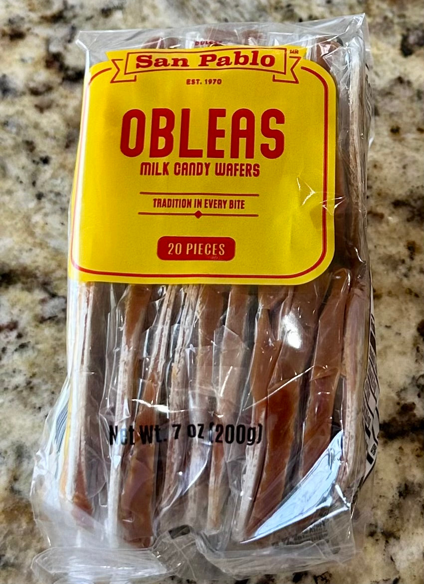 OBLEAS CON CAJETA SAN PABLO