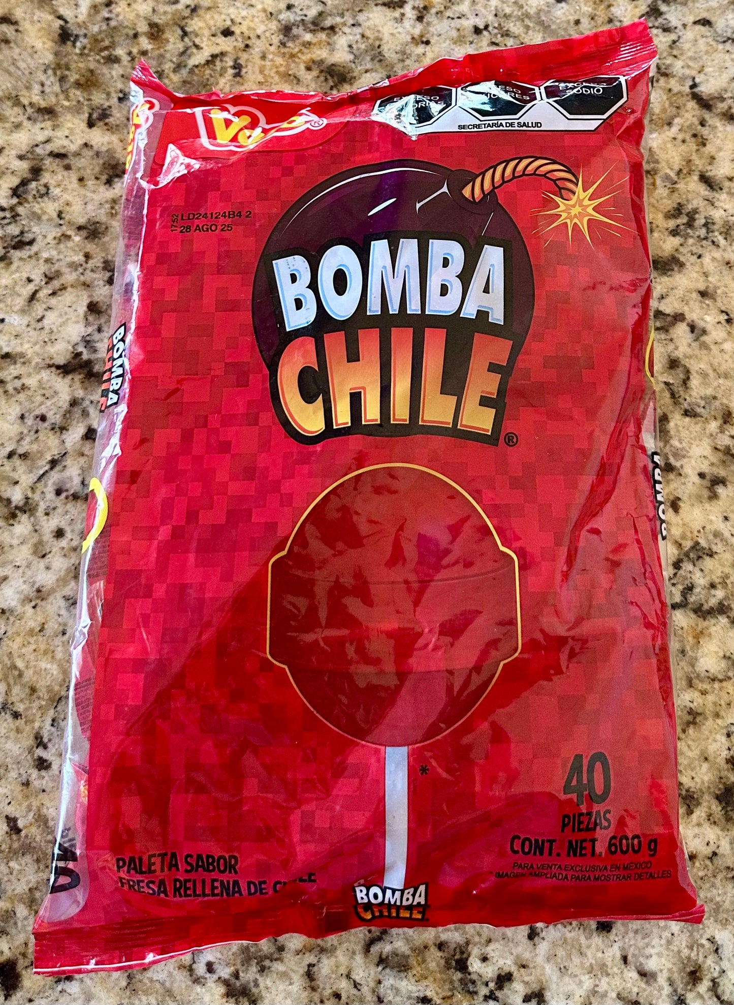 PALETA BOMBA CHILE