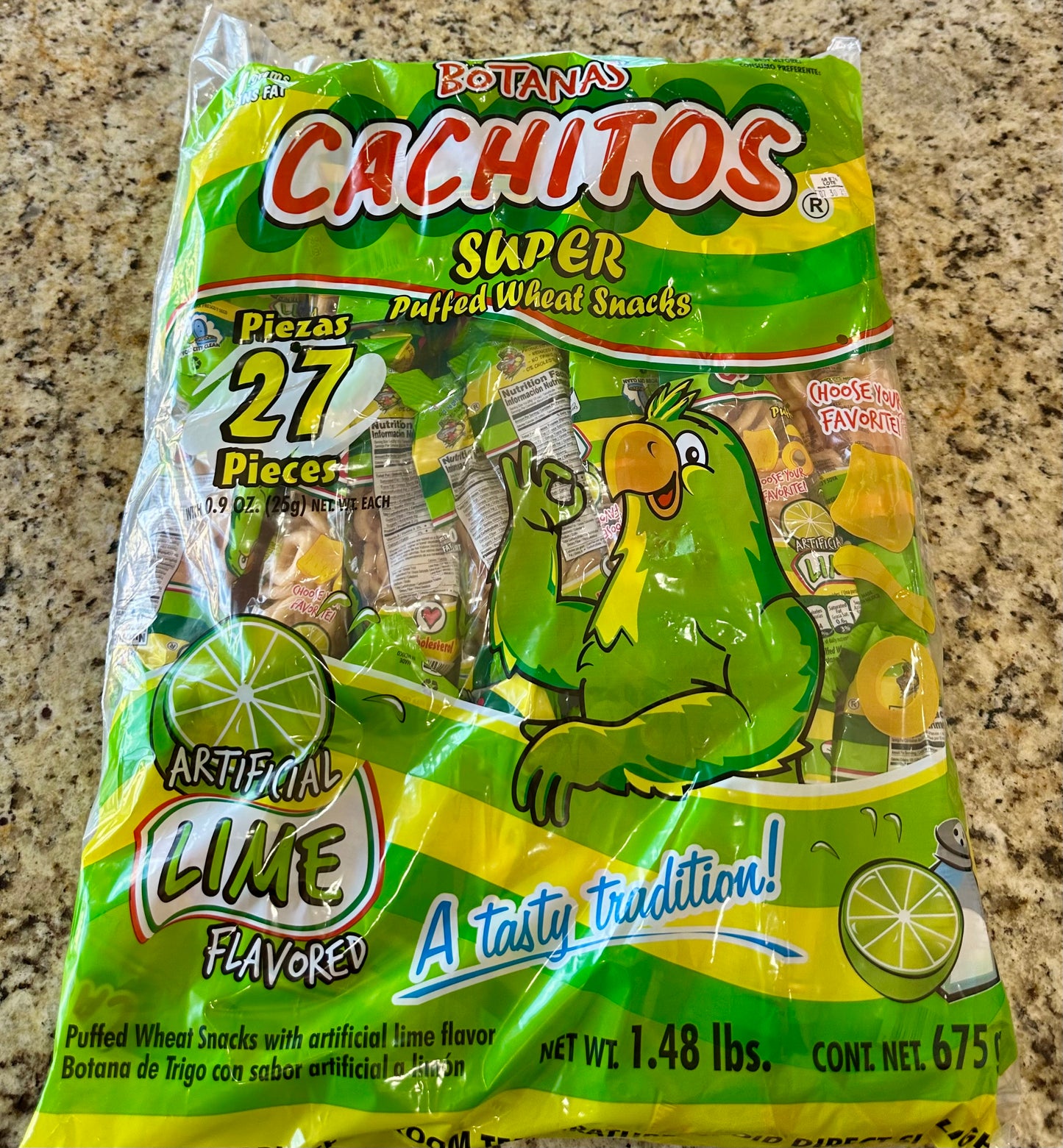 CACHITOS SABOR LIMÓN Y SAL