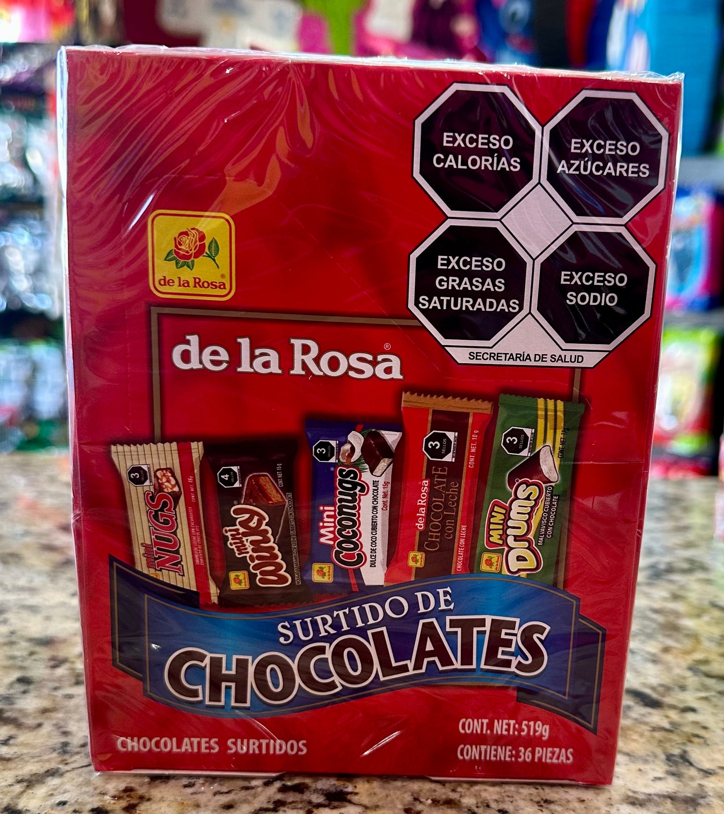 SURTIDO DE CHOCOLATES DISPLAY