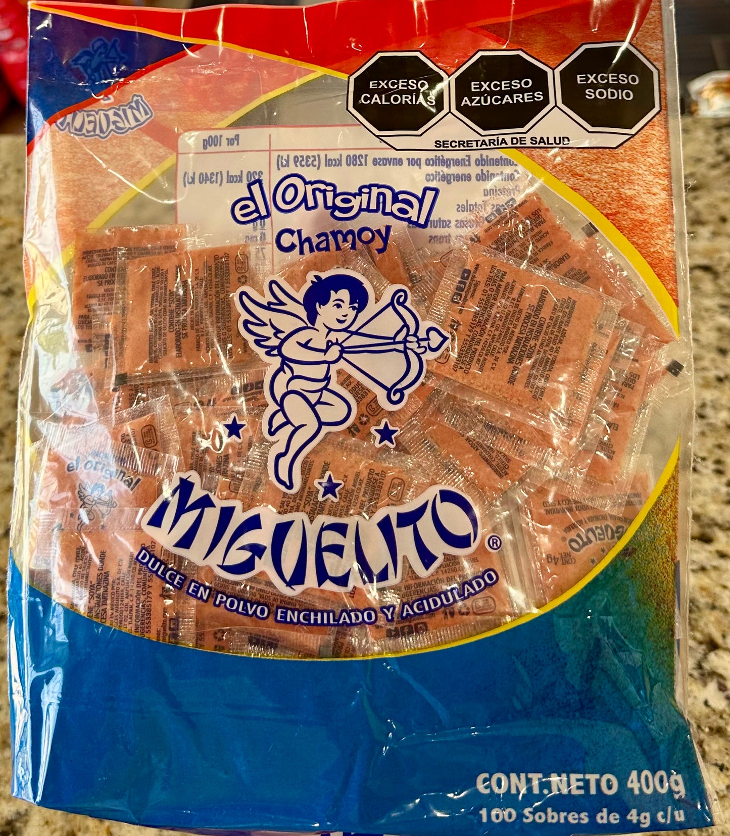 MIGUELITO EN SOBRE