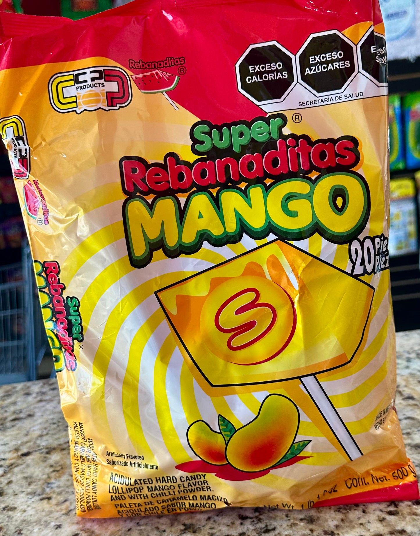 SÚPER REBANADITAS MANGO BOLSA