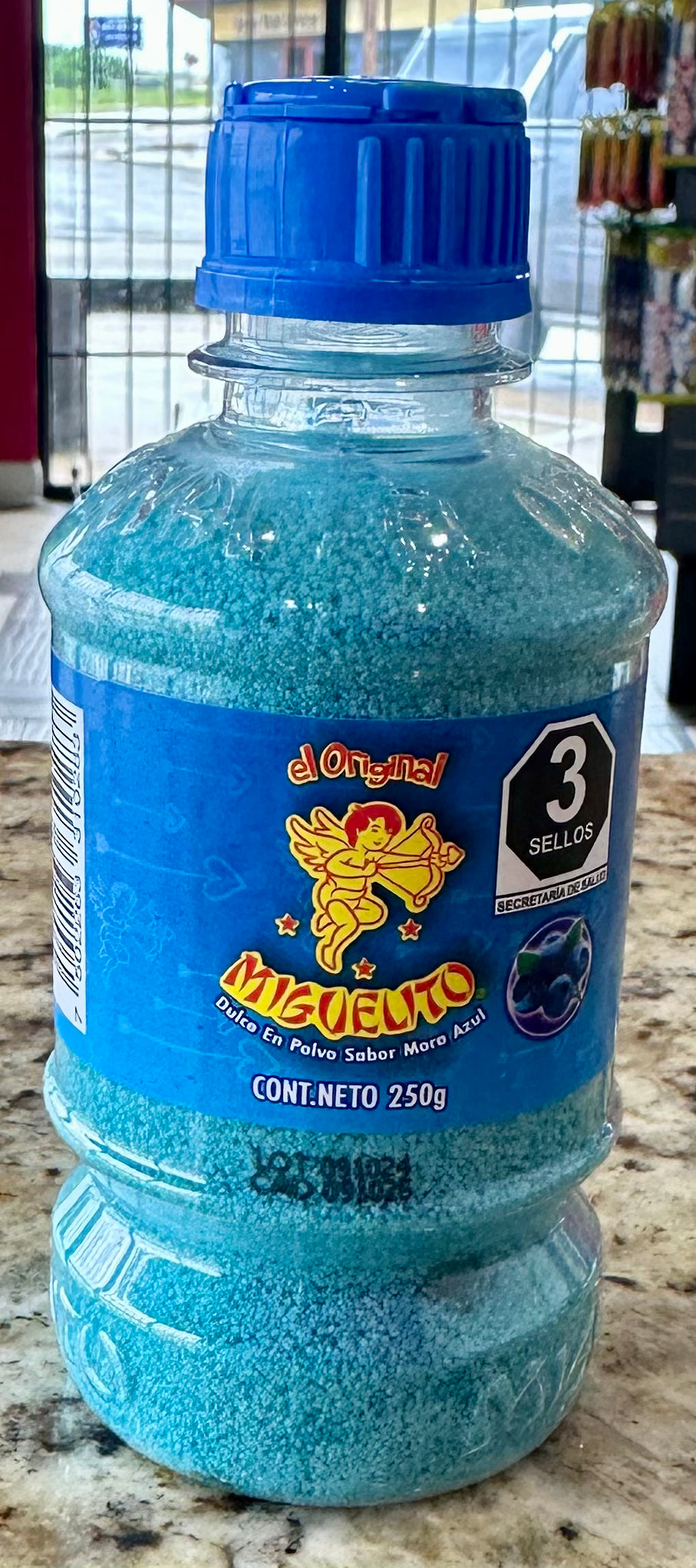 MIGUELITO MORA AZUL EN POLVO CHICO 250 G