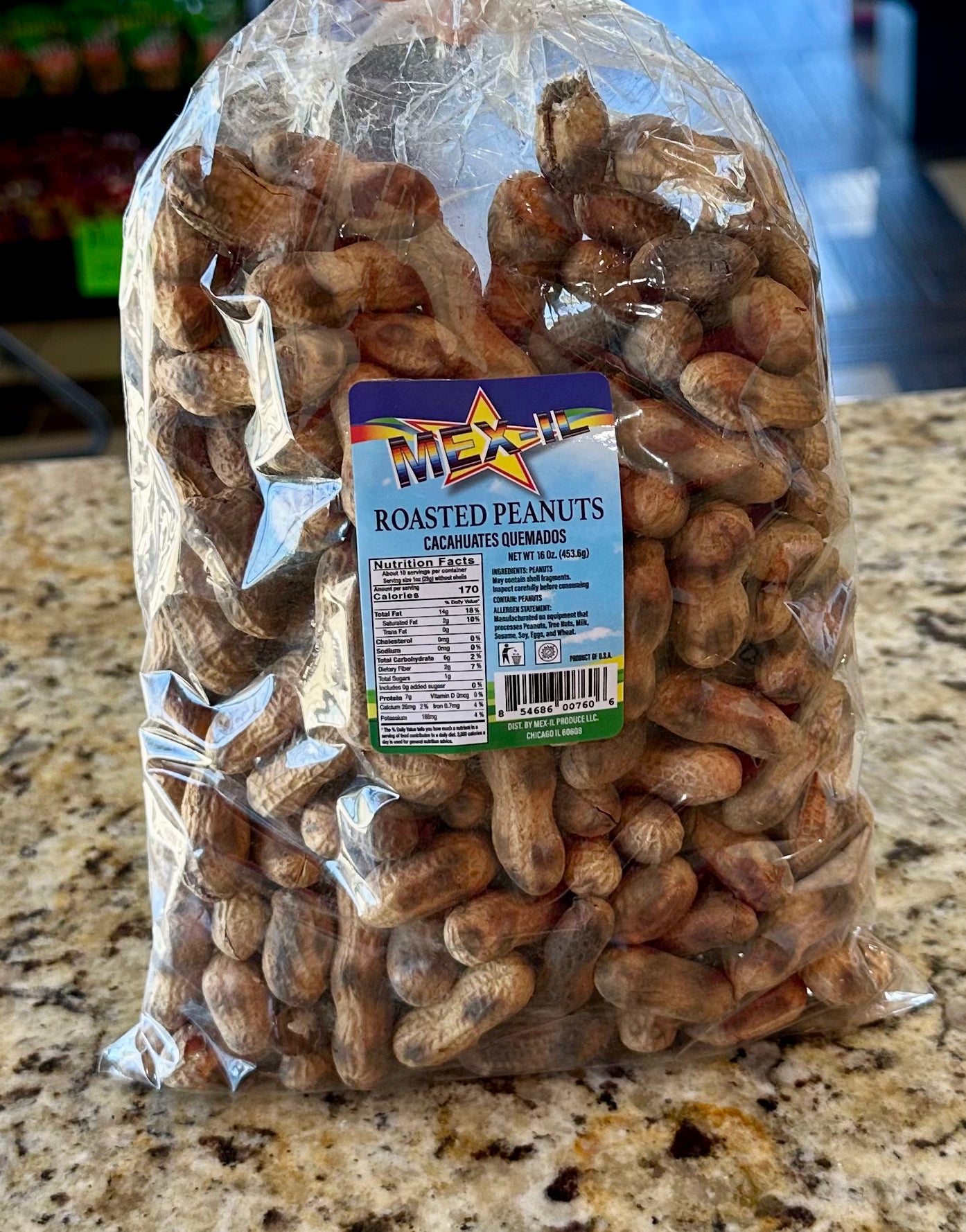 CACAHUATE TOSTADO