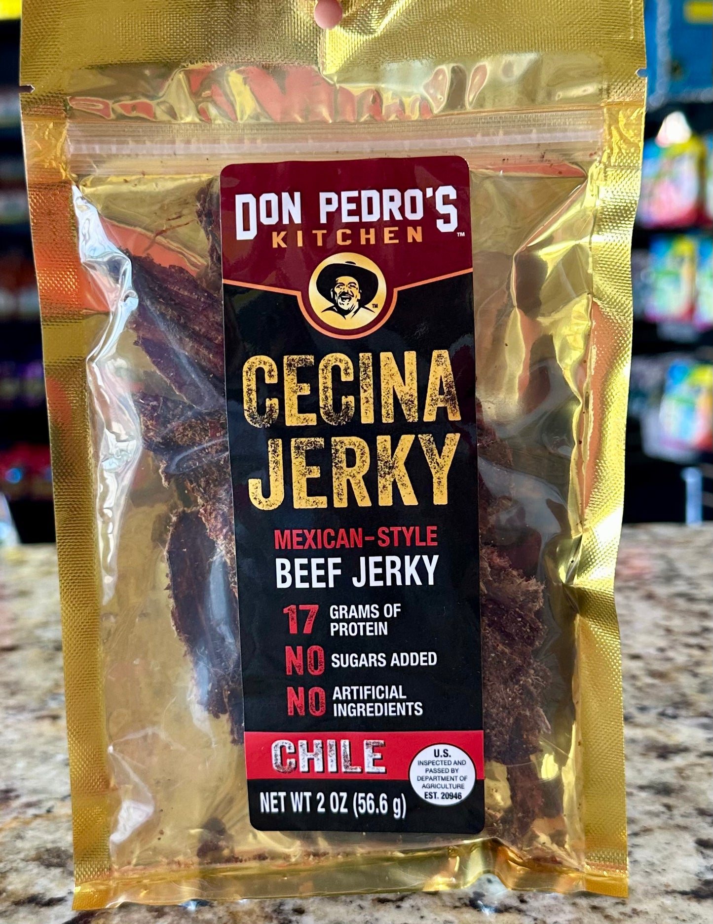 CECINA JERKY CON CHILE