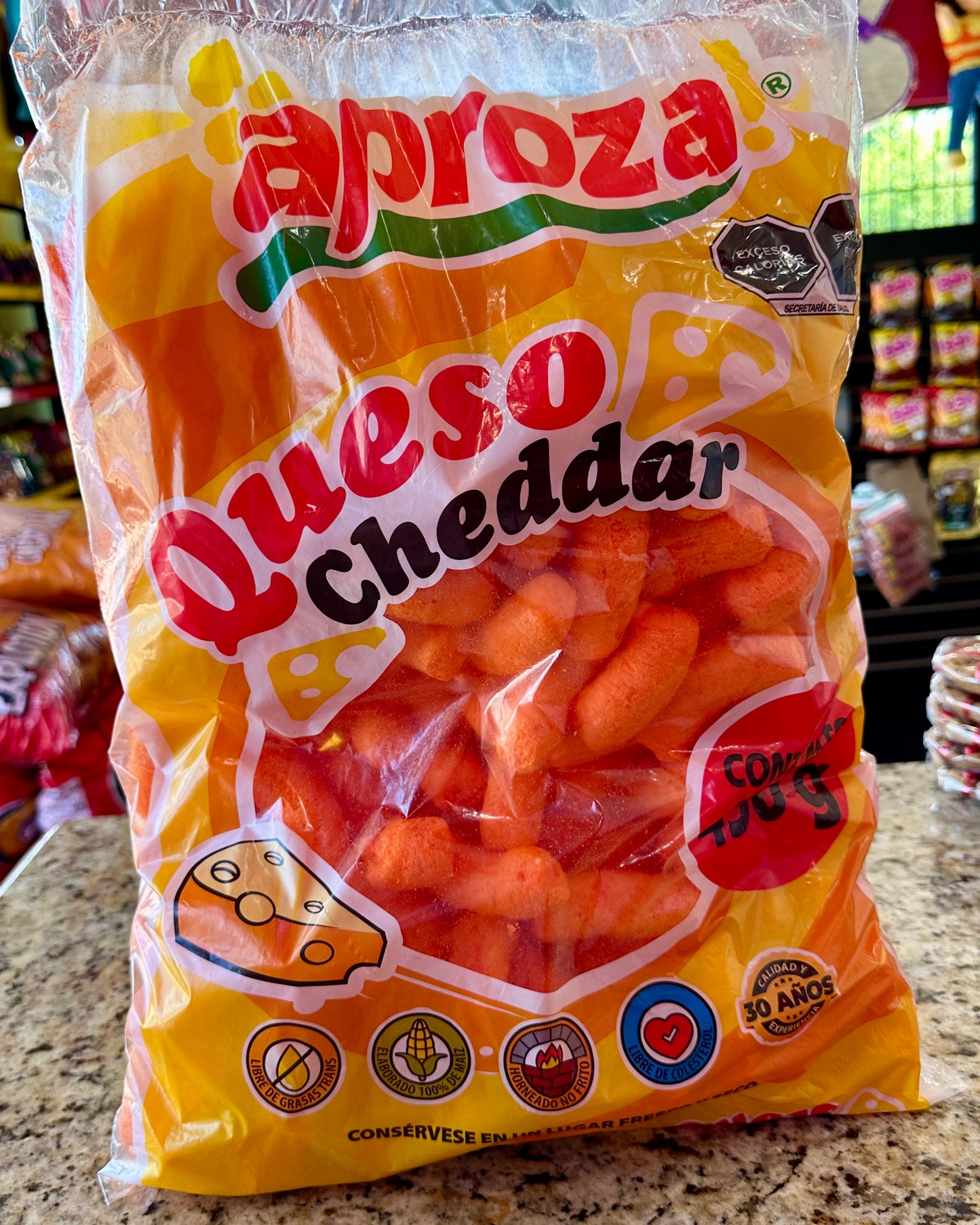 QUESO CHEDDAR CHEETO APROZA