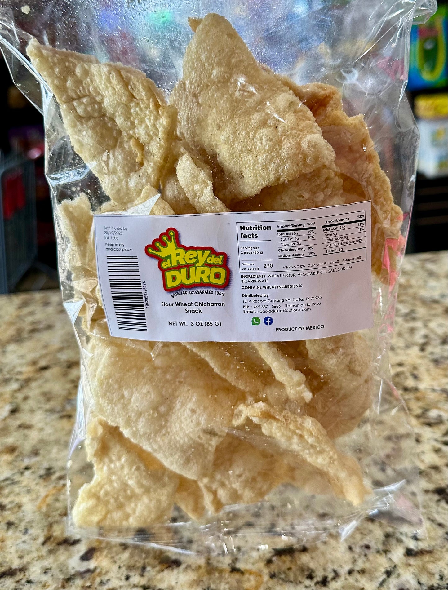 CHICHARRÓN QUEBRADO