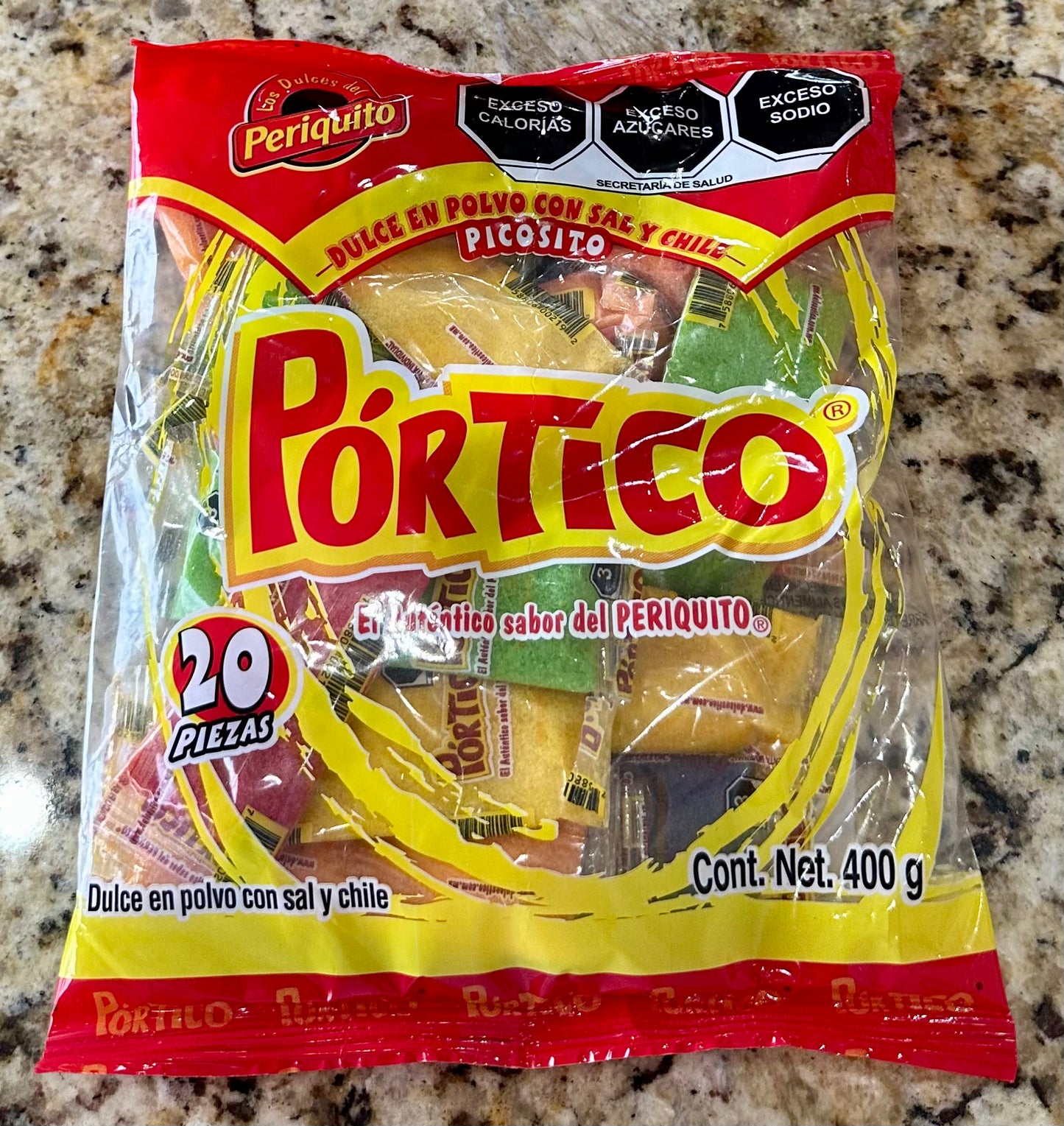PÓRTICO SOBRECITOS DE SABORES