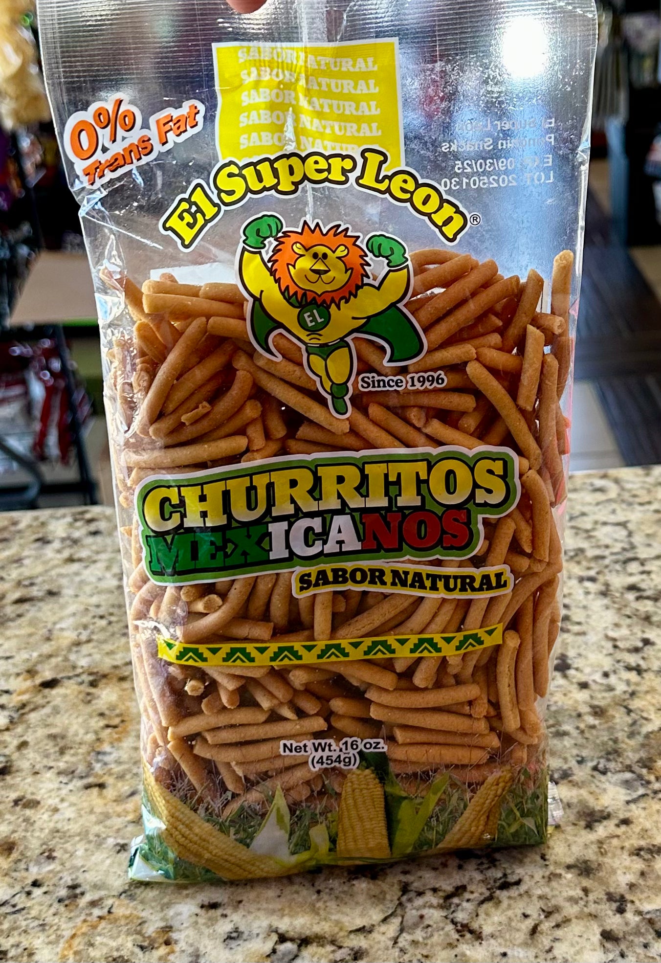 CHURRITOS MEXICANOS SABOR NATURAL