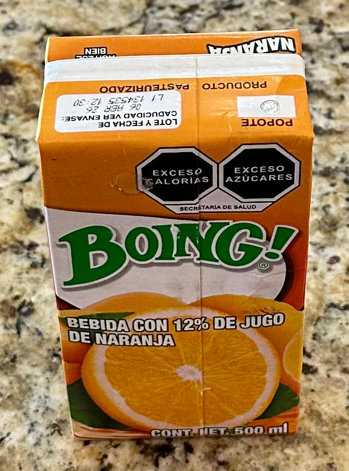BOING DE NARANJA CARTON