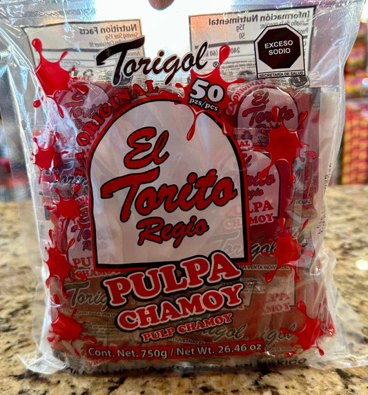 EL TORITO REGIO PULPA CHAMOY SOBRES