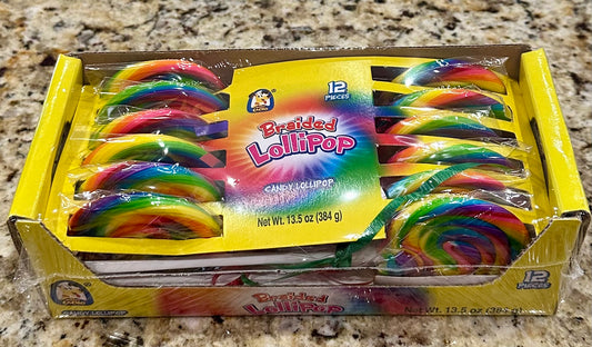 PALETA TRENZADA CAJA 🍭