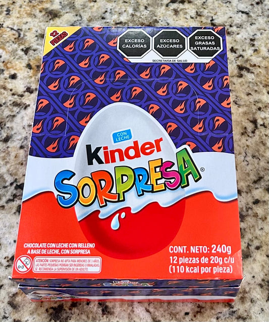 KINDER SORPRESA P/ NIÑO