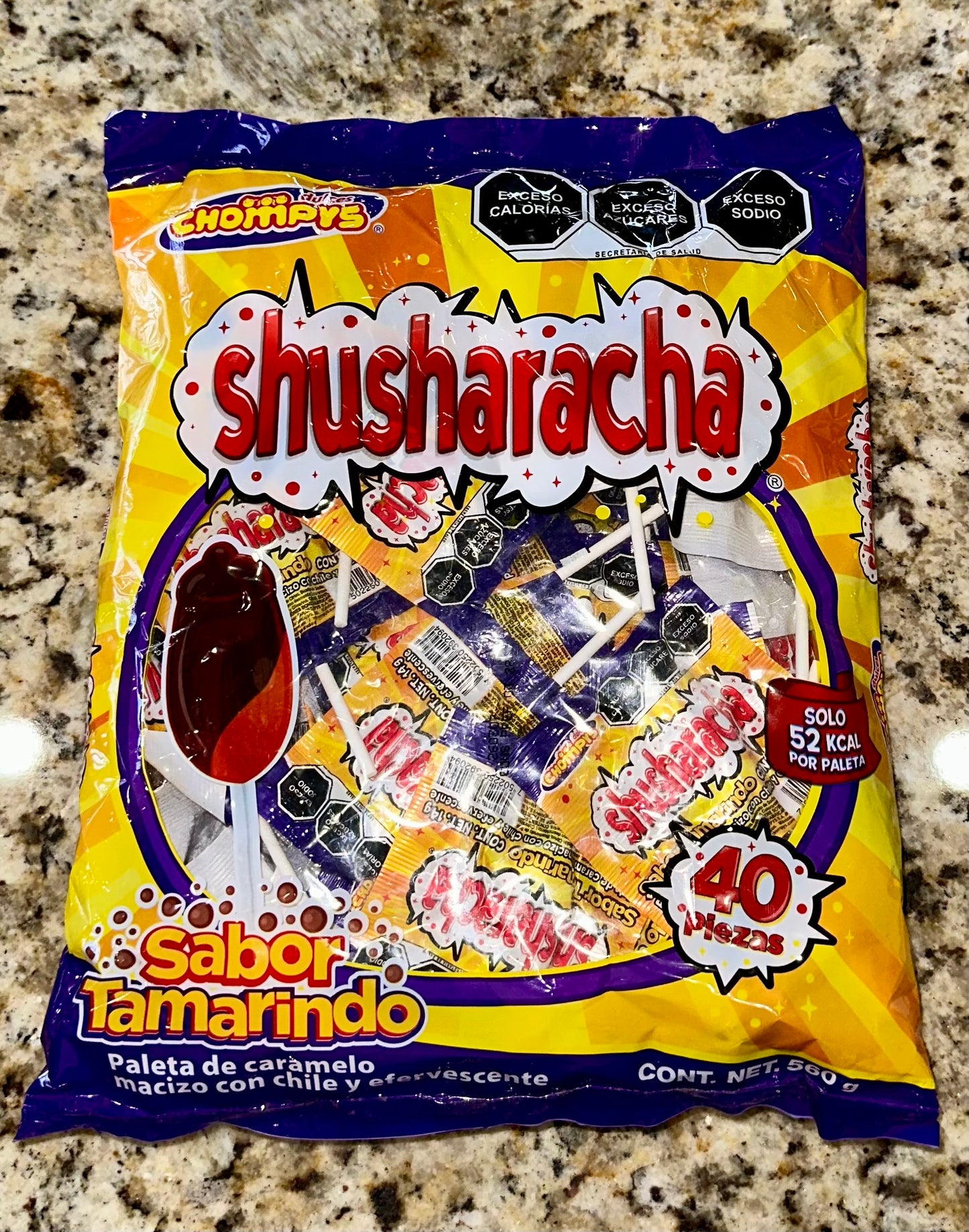 SHUSHARACHA PALETAS DE (CUCARACHA)