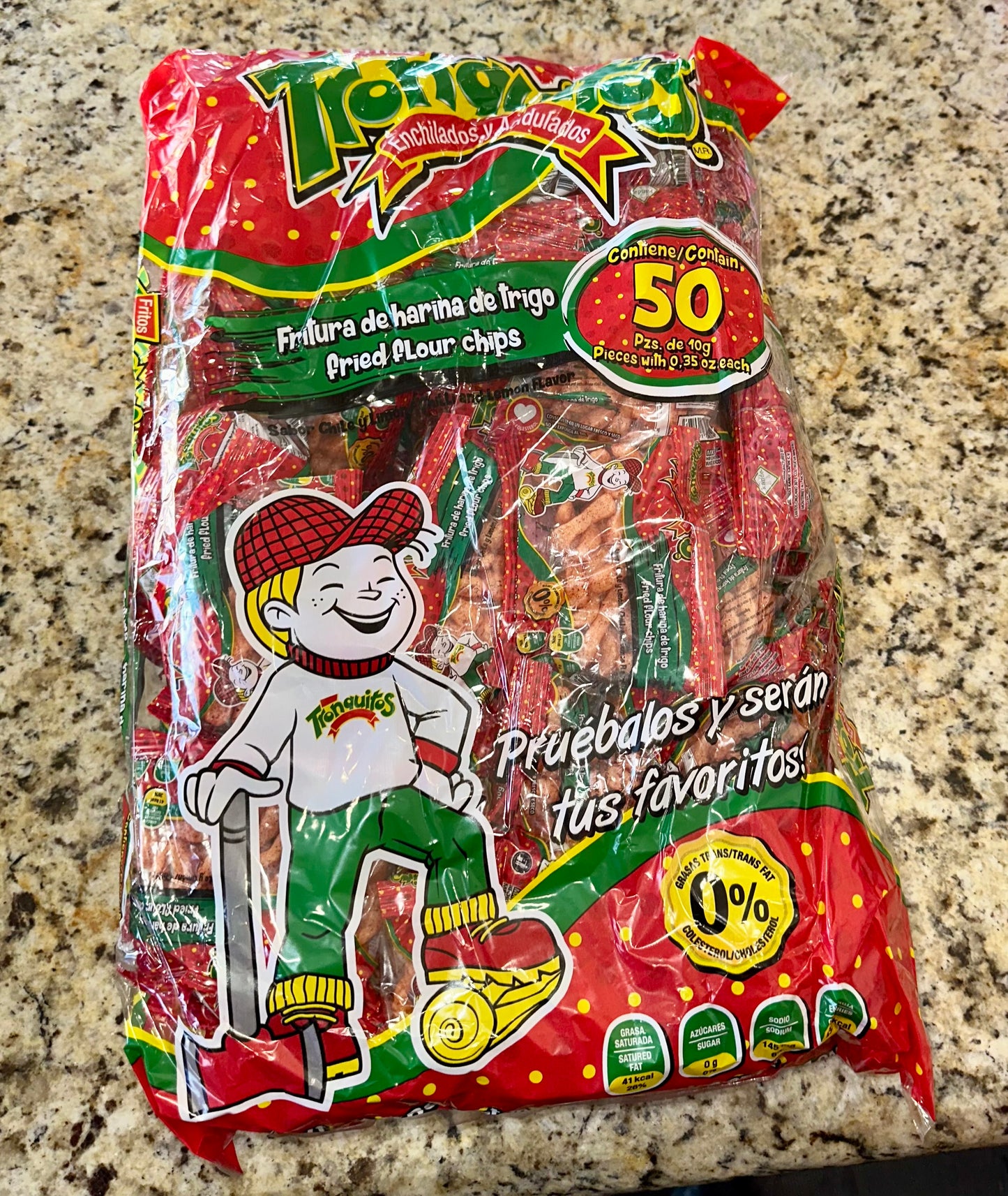 TRONQUITOS ENCHILADOS Y ACIDULADOS