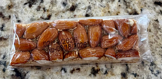 PALANQUETA AJONJOLÍ CON ALMENDRAS