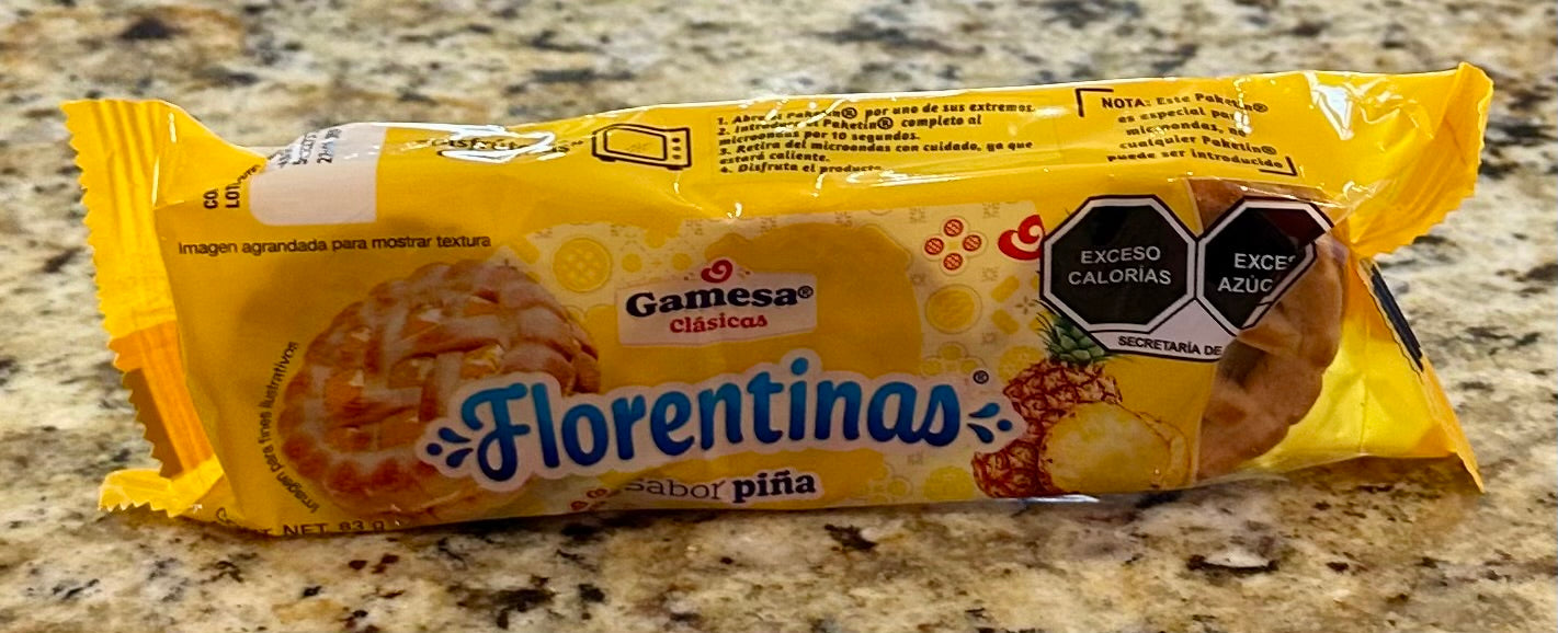 FLORENTINAS SABOR PIÑA GALLETA