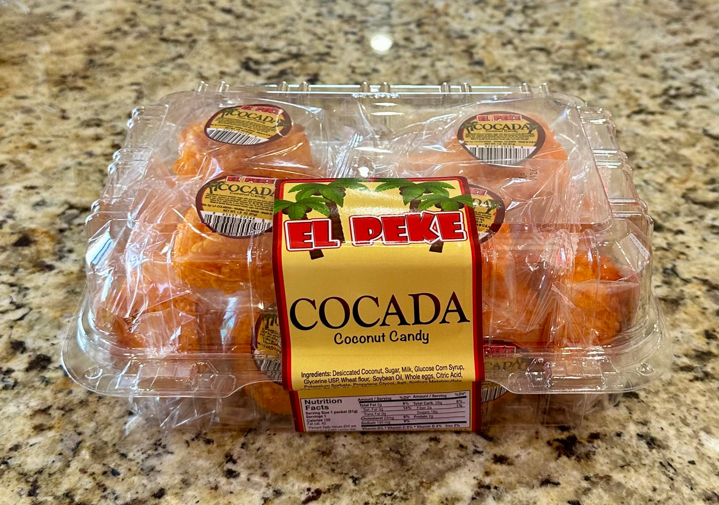 COCADA AMARILLA ESTUCHE