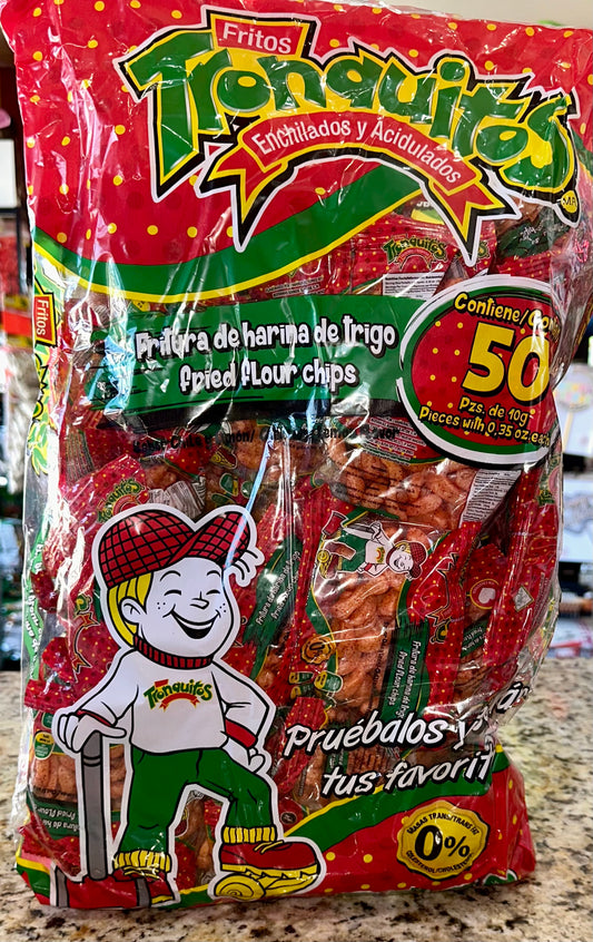 TRONQUITOS ENCHILADOS Y ACIDULADOS