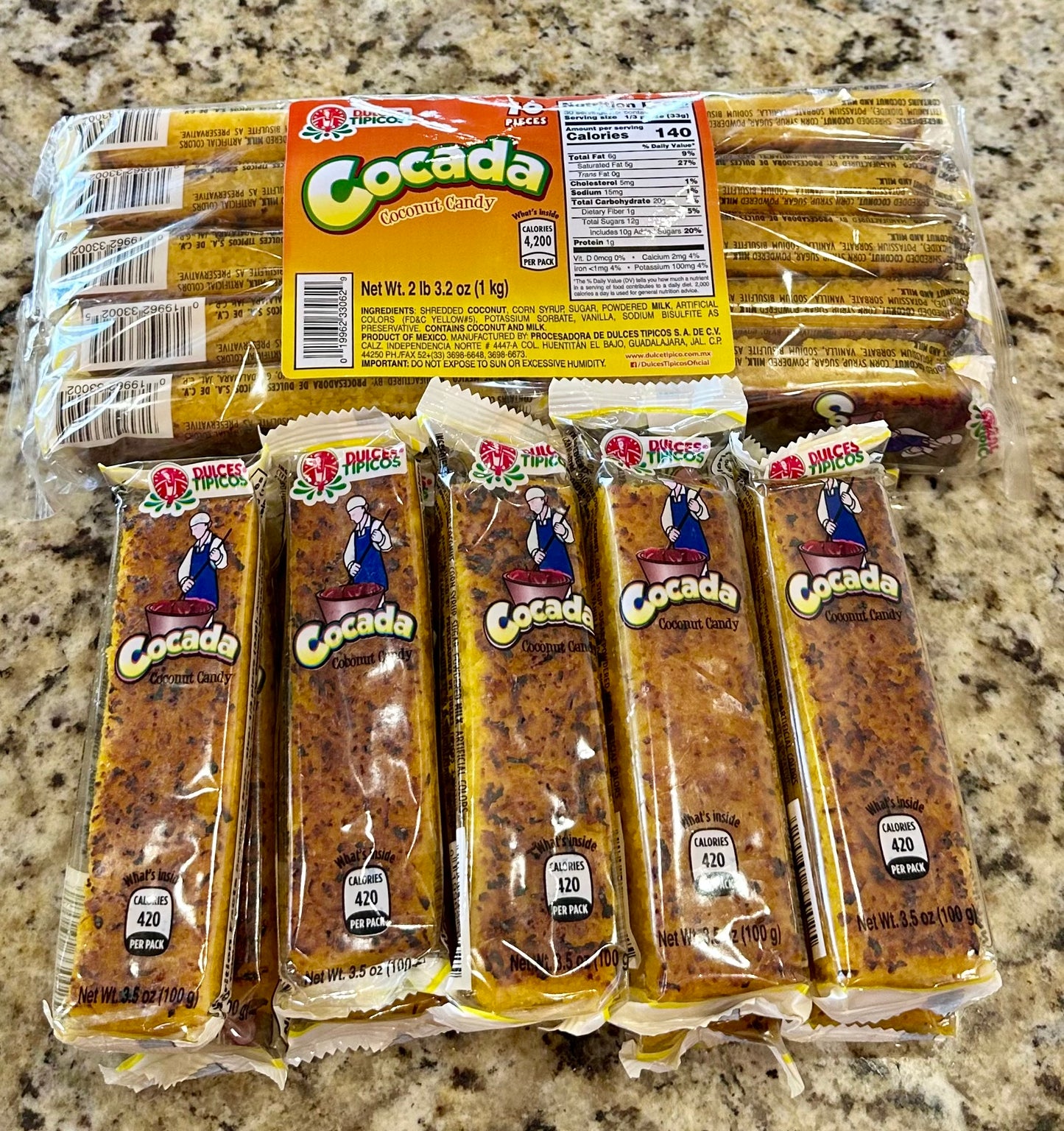 COCADA AMARILLA PACK