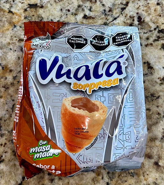 VUALA SORPRESA SABOR CAJETA