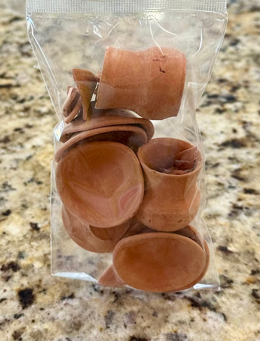 BOLSITA DE BARRO COMESTIBLE DELGADO