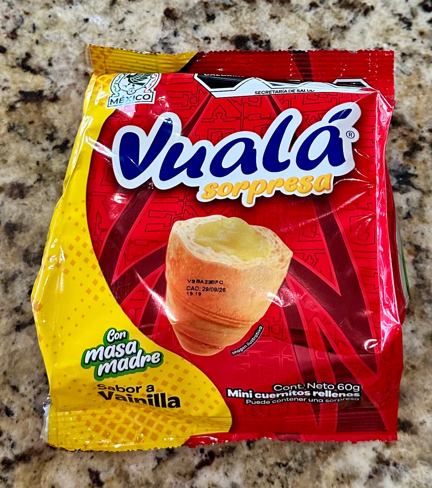 VUALA SORPRESA SABOR VAINILLA