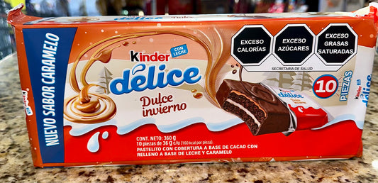 KINDER DELICE SABOR CARAMELO