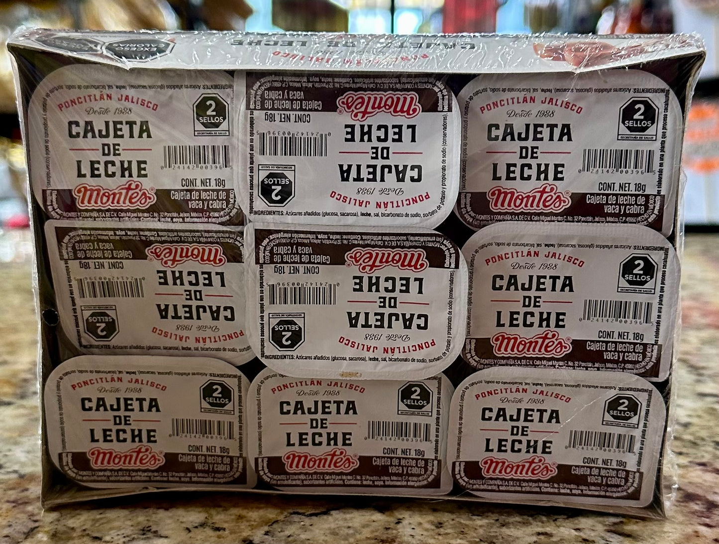 CAJETA DE LECHE MONTES