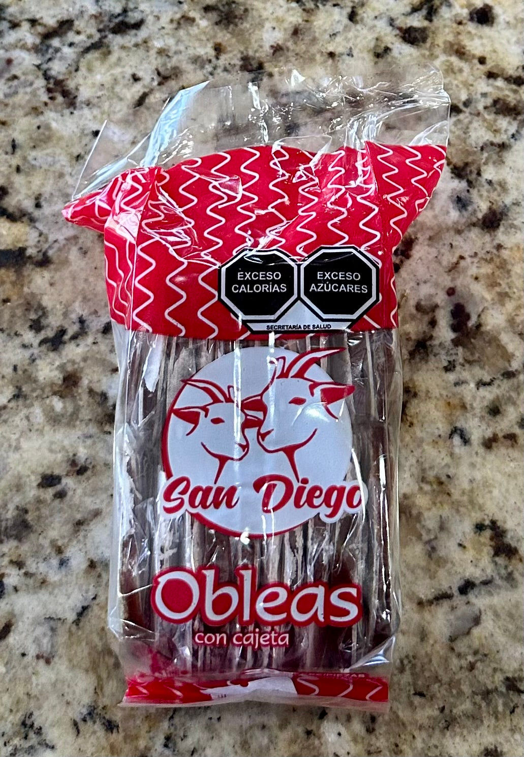 OBLEAS CON CAJETA SAN DIEGO