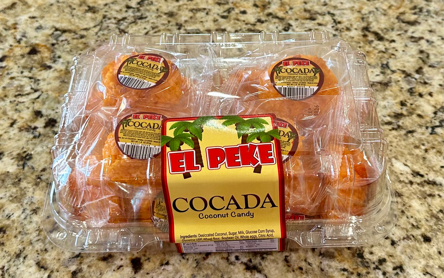 COCADA AMARILLA ESTUCHE