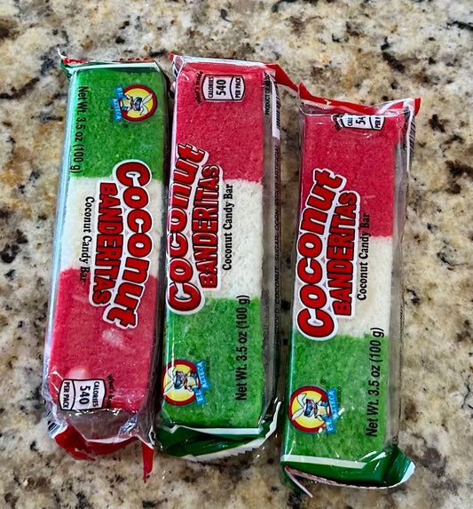 BANDERITAS DE COCO 3 PIEZAS