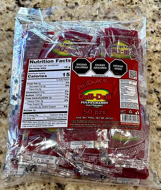 DELLI DELLI PULPA CHAMOY SOBRES