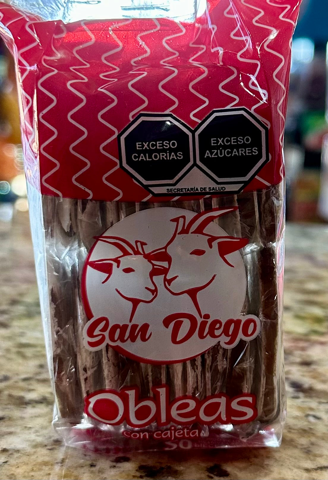 OBLEAS CON CAJETA SAN DIEGO