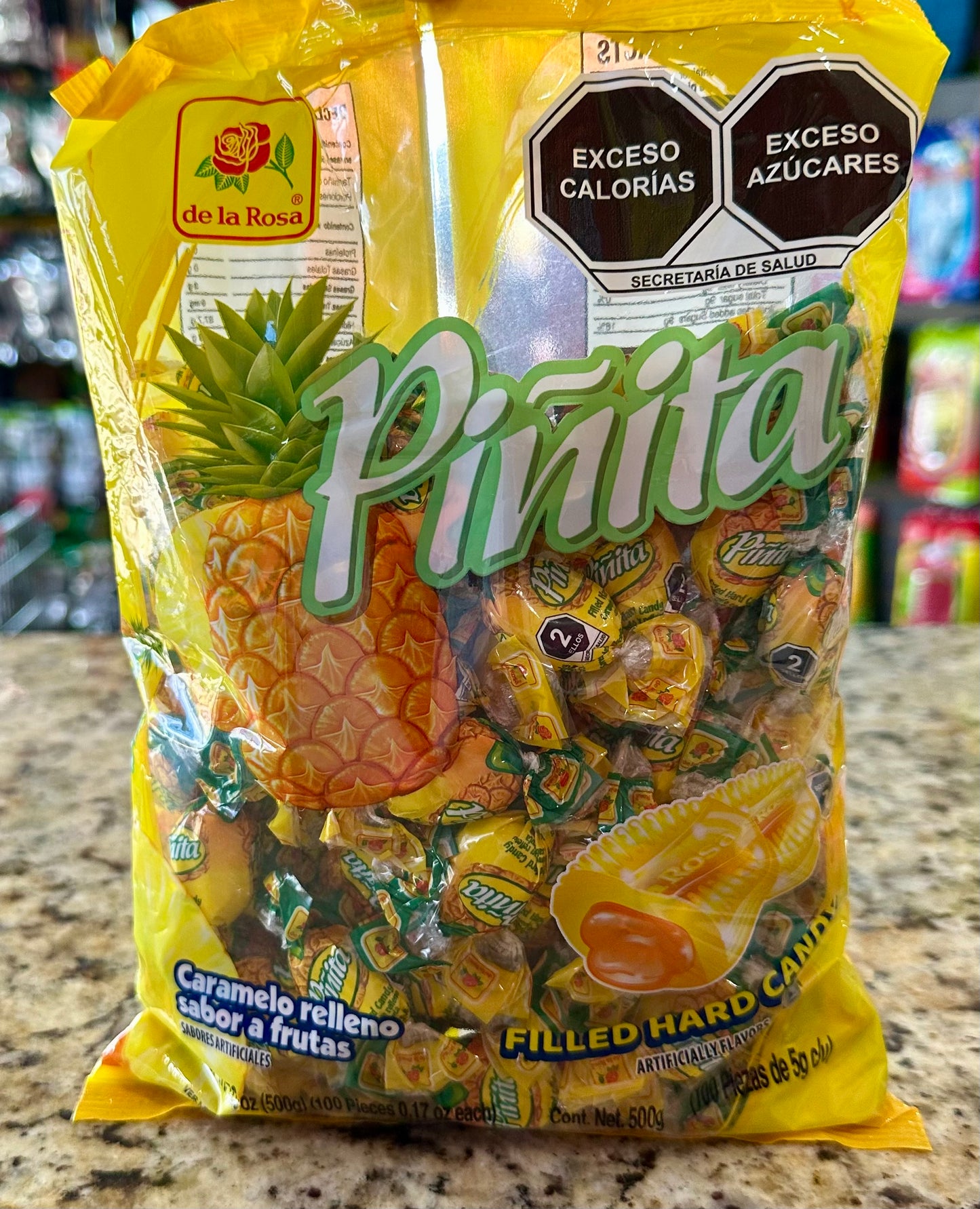 PIÑITA CARAMELO RELLENO