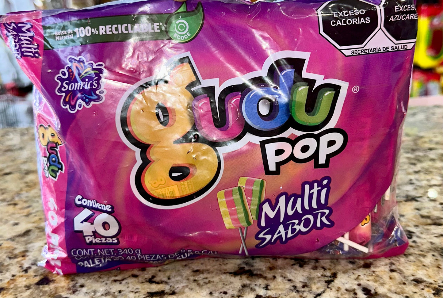 GUDU POP MULTI SABOR