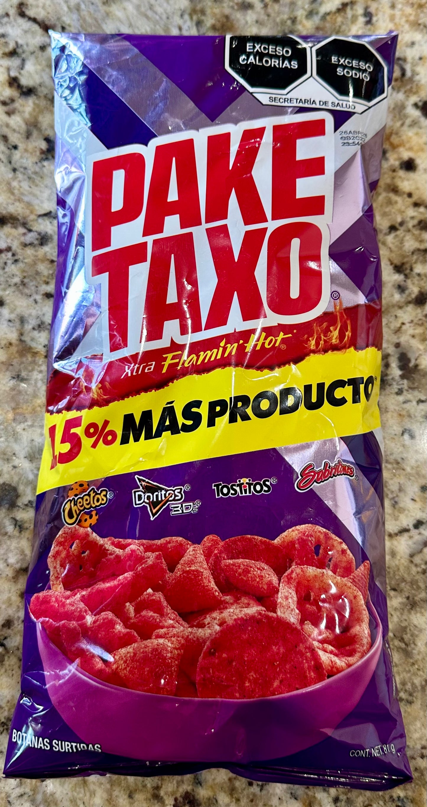 PAKE TAXO XTRA FLAMIN’HOT
