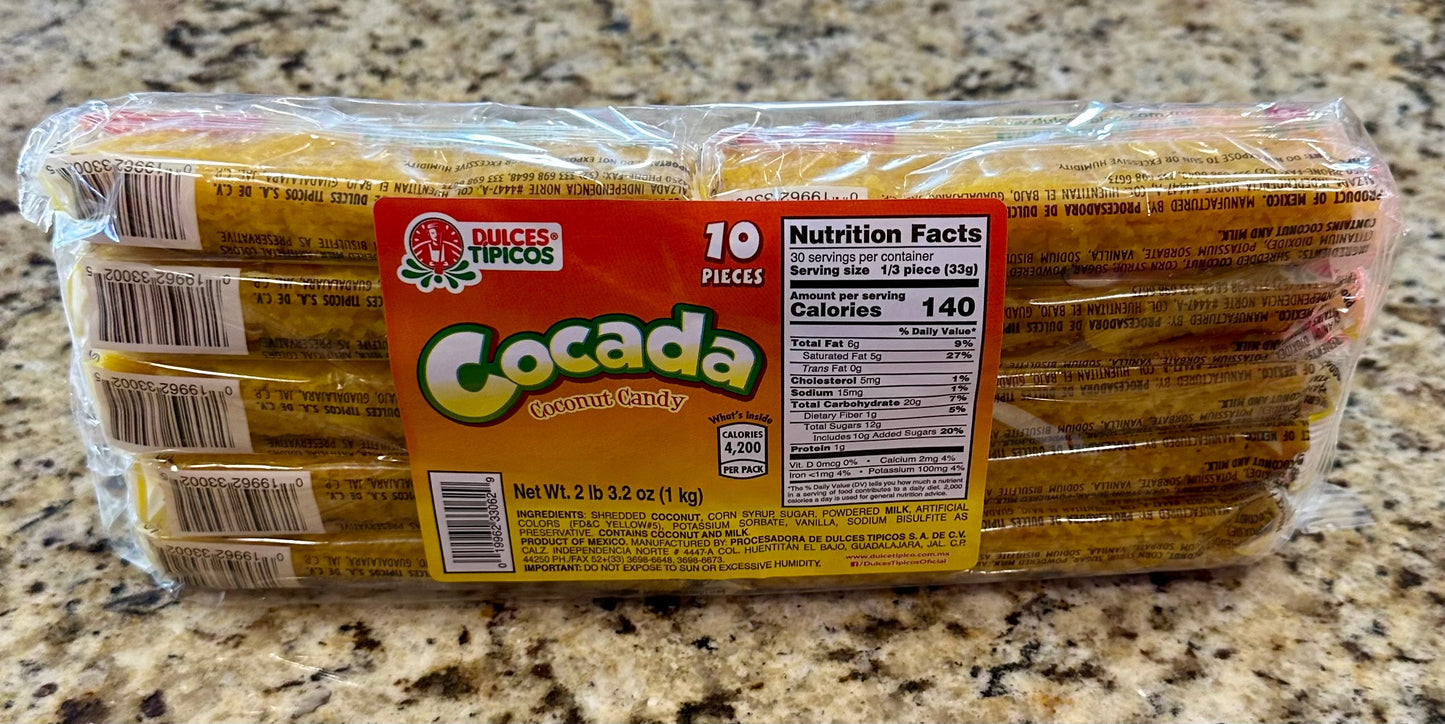 COCADA AMARILLA PACK